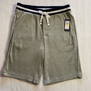 Tommy Hilfiger Mens Ribbed Sleep Gray Shorts